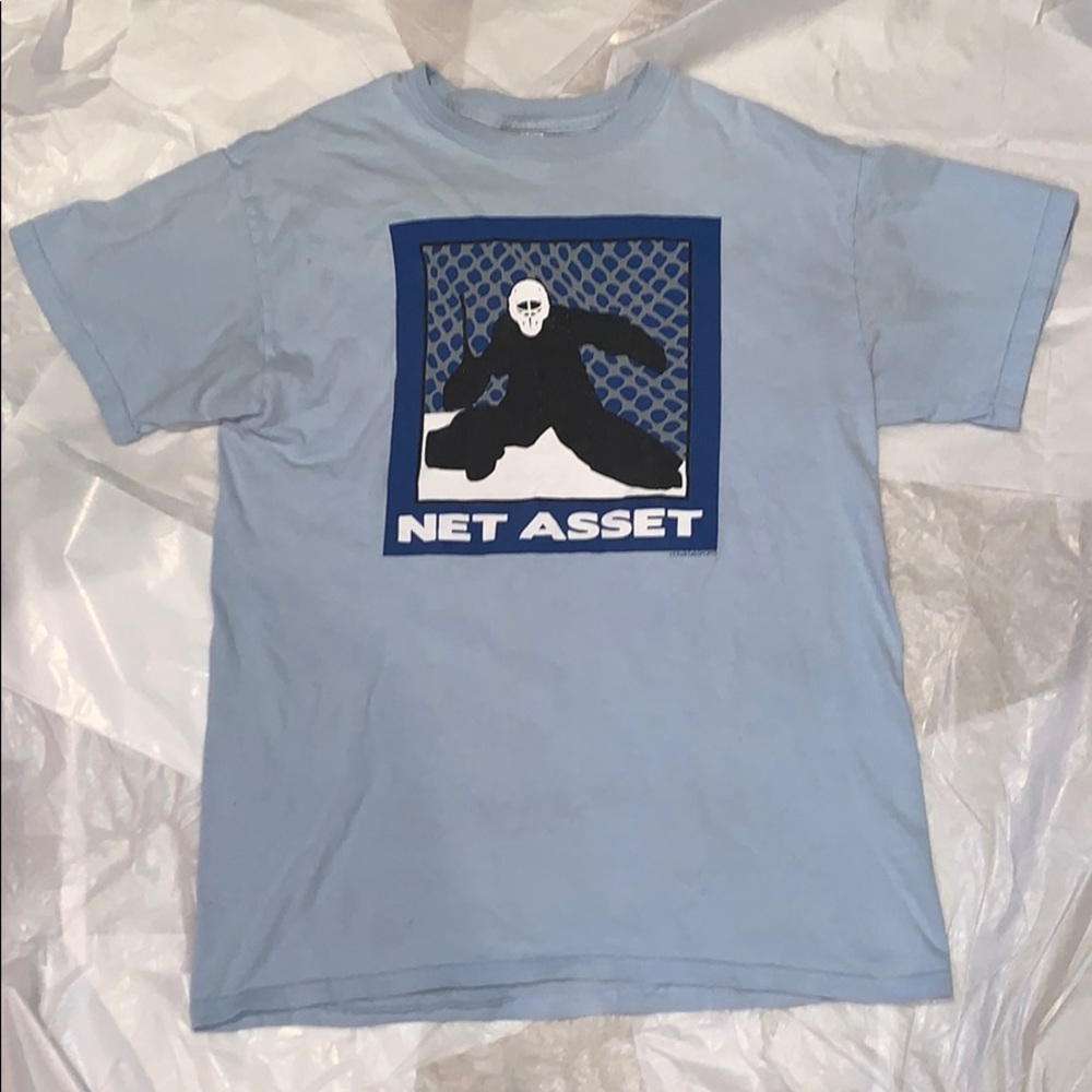 “Net Asset” Hockey Goalie T Shirt